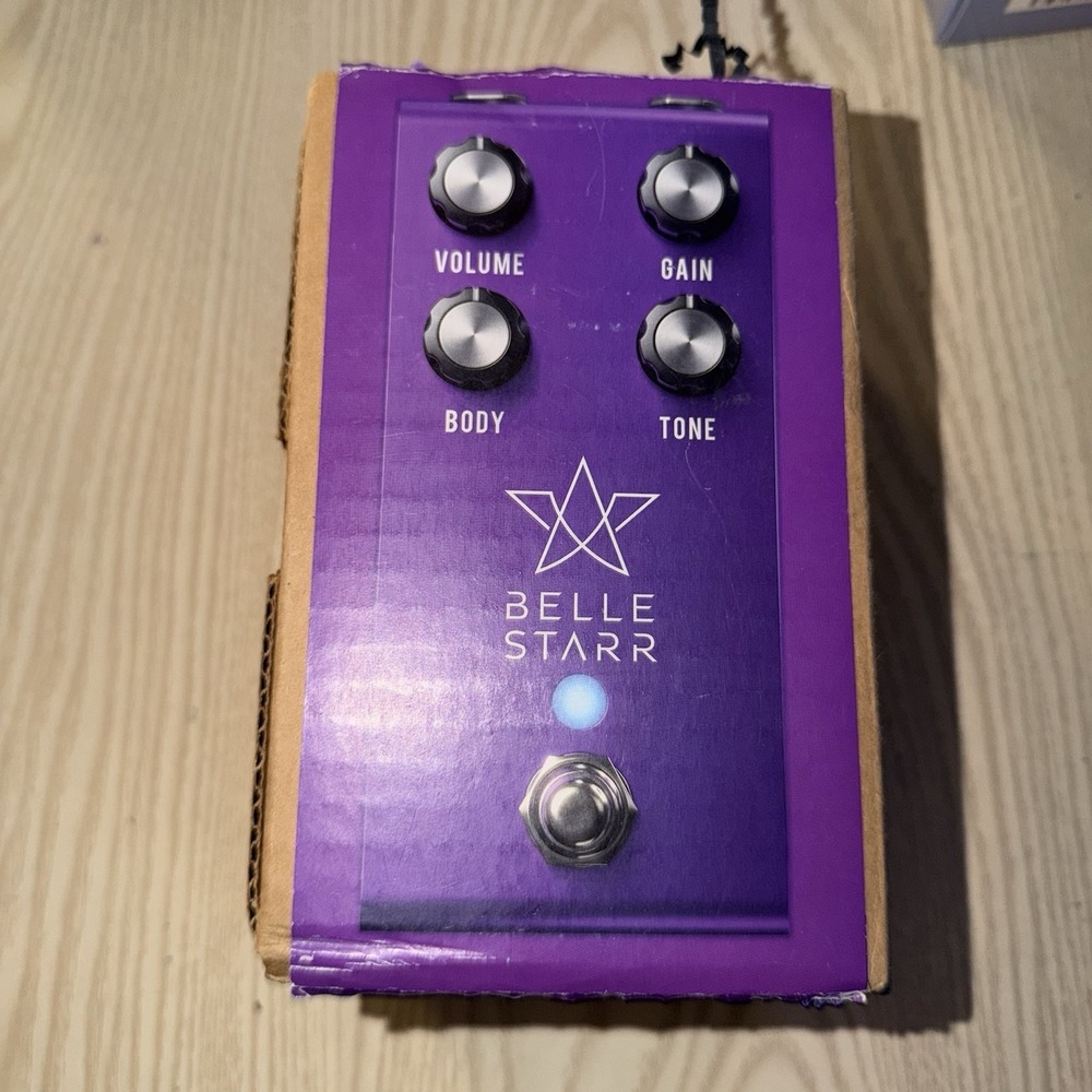 Jackson Audio Belle Starr Professional Overdrive LE Effects Pedal Purple